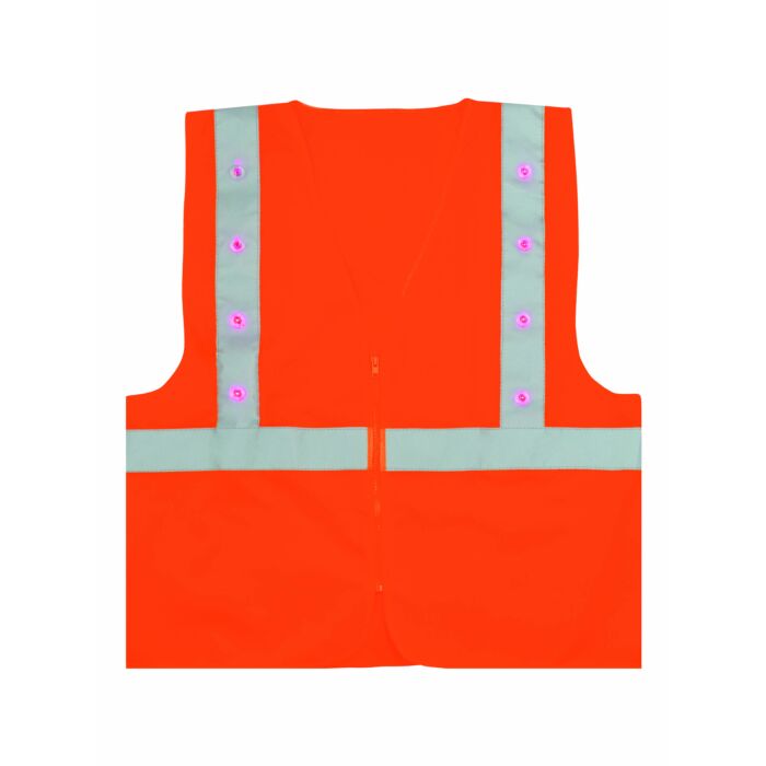 Gilet haute visibilité à LED
