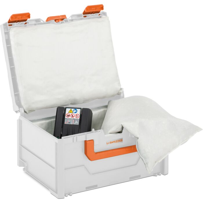 Caisse anti-feu pour batteries lithium