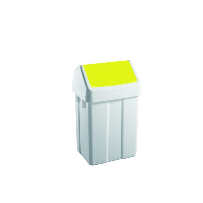 Poubelle à couvercle basculant