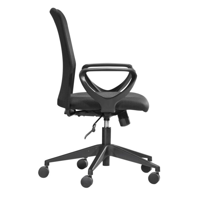 Fauteuil bas dossier à contact permanent