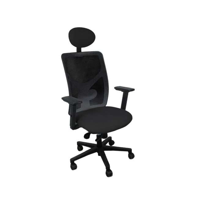 Fauteuil de bureau à dossier résille