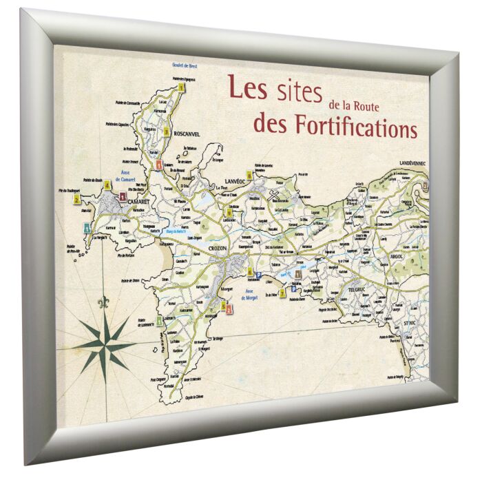 Cadre d'affichage intérieur "clic-clac"