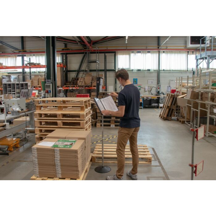 Porte-document sur pied