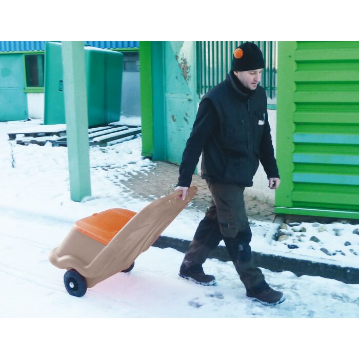 Coffre mobile à sel ou à sable