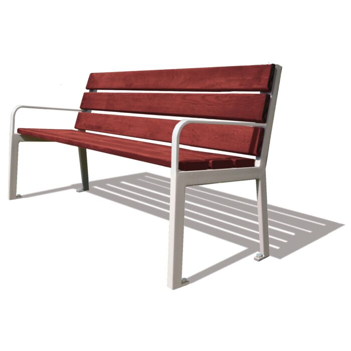 Banc acier bois
