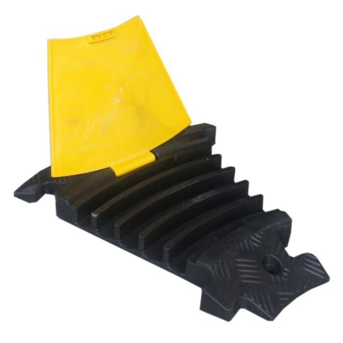 Protège câbles temporaire avec capot de protection