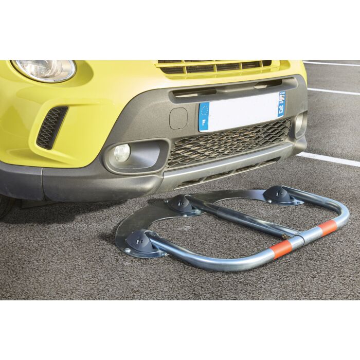 Barrière de parking 3 pieds spécial macadam