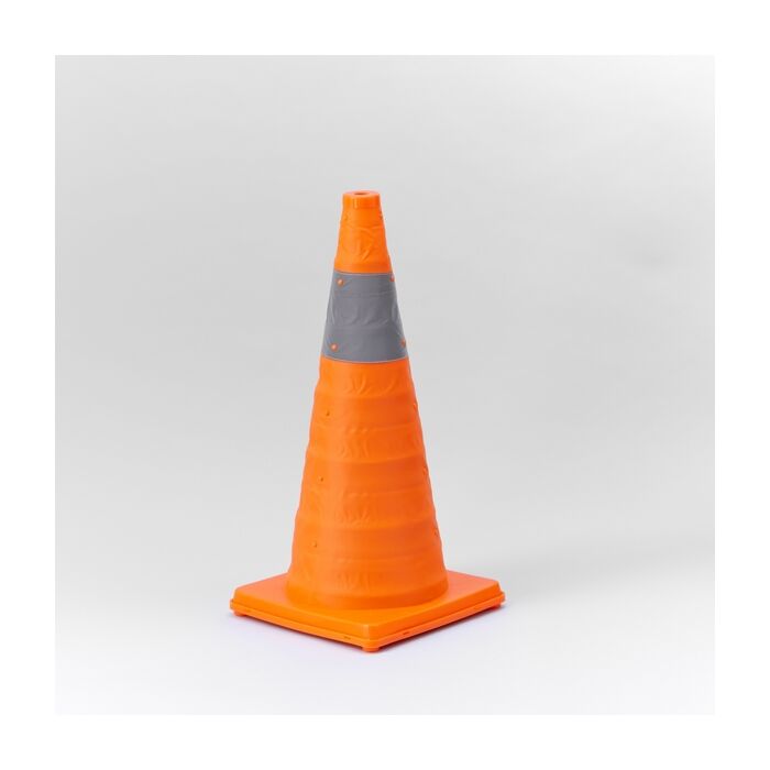 Cône de signalisation rétractable