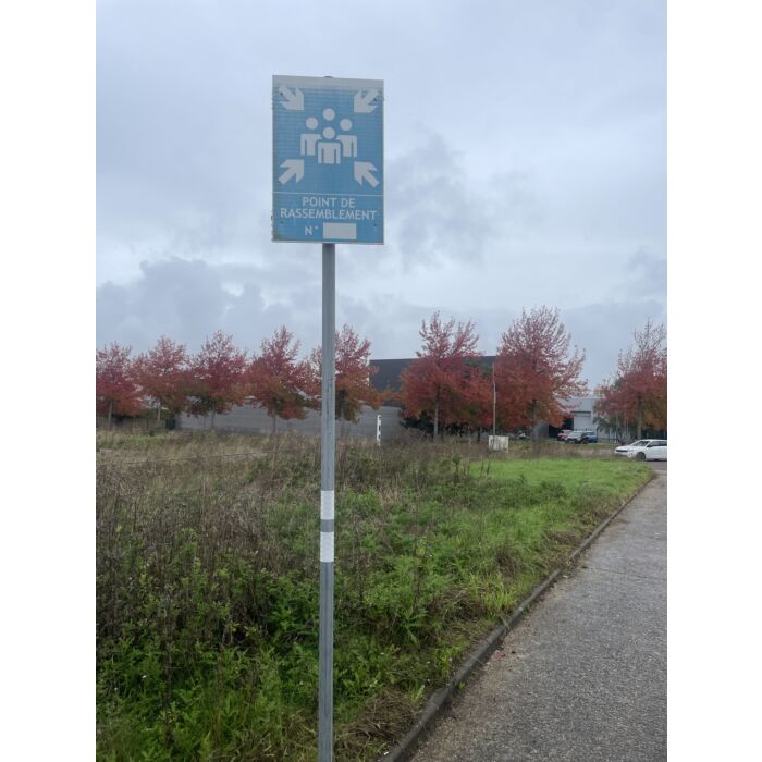 Rouleau de repérage réfléchissant
