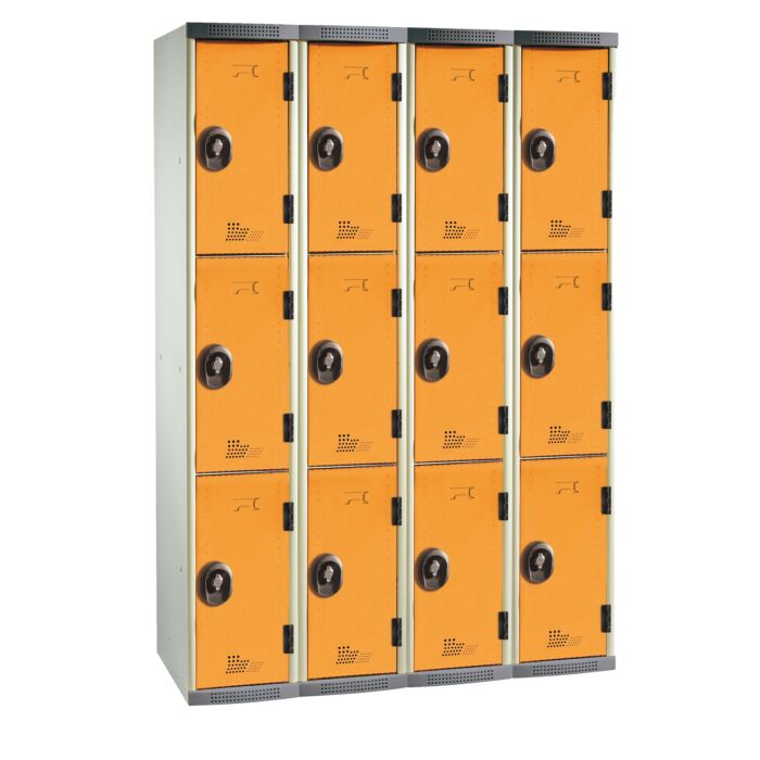 Vestiaire monobloc multicases sur socle  "Seamline® Optimum®"