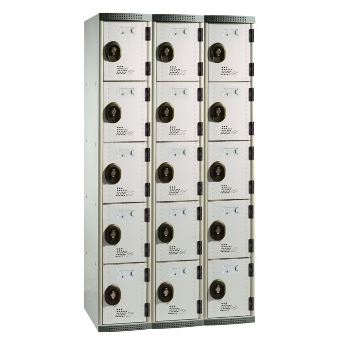 Vestiaire monobloc multicases sur socle  "Seamline® Optimum®"