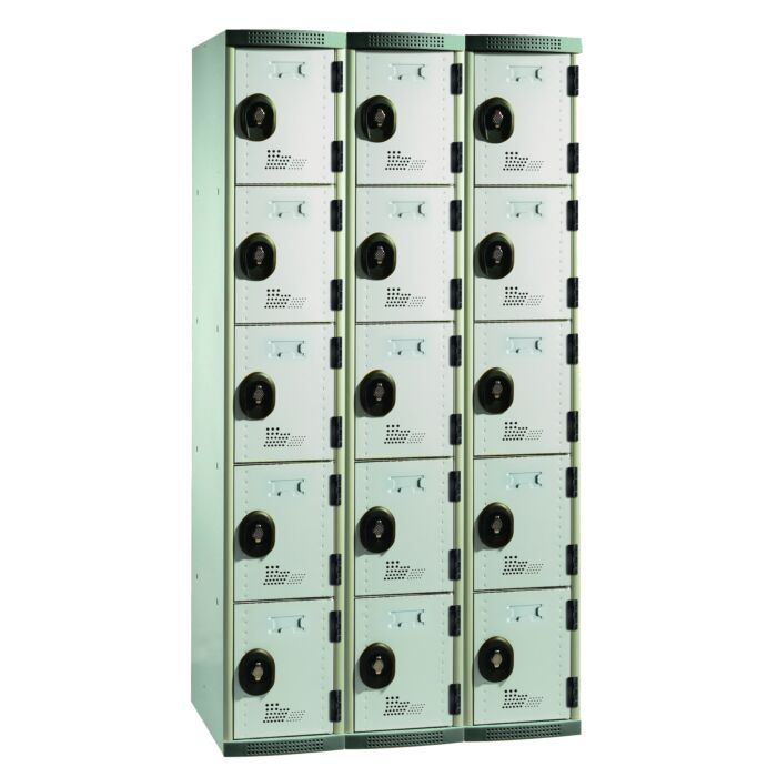 Vestiaire monobloc multicases sur socle  "Seamline® Optimum®"