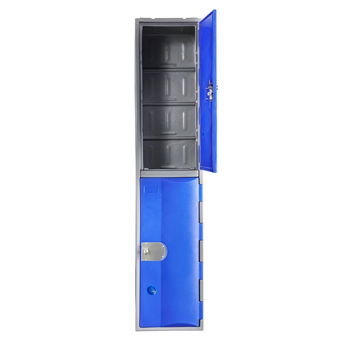 Vestiaire monobloc multicases en polyéthylène