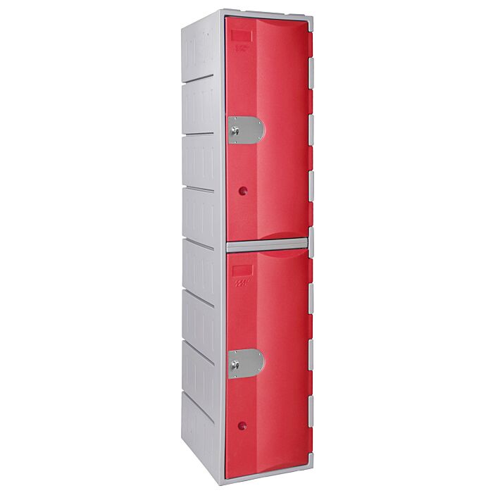 Vestiaire monobloc multicases en polyéthylène