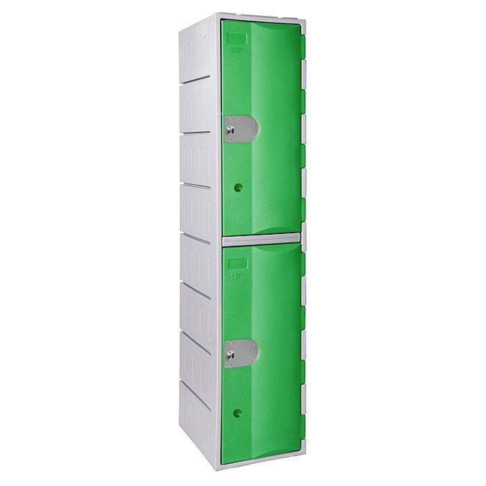 Vestiaire monobloc multicases en polyéthylène