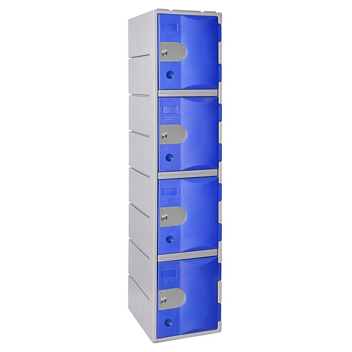 Vestiaire monobloc multicases en polyéthylène