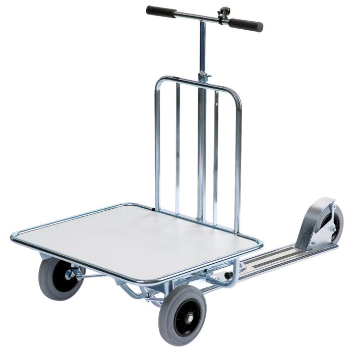 Trottinette industrielle avec plateau