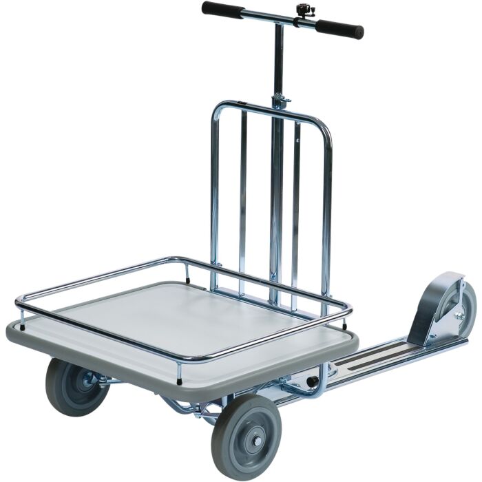 Trottinette industrielle avec plateau