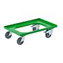 Chariot de transport avec freins