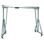 Portique d'atelier mobile pliable en aluminium