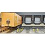 Lot de 2 guides roues de camion
