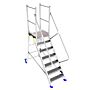 Estrade aluminium pour accès frontal camion