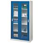 Armoire portes coulissantes pleines ou transparentes
