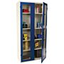 Armoire portes battantes pleines ou transparentes