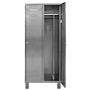 Vestiaire monobloc inox