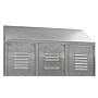 Vestiaire monobloc inox