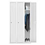 Vestiaire monobloc sur socle