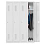 Vestiaire monobloc sur socle