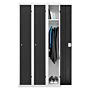 Vestiaire monobloc sur socle