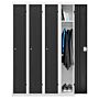 Vestiaire monobloc sur socle
