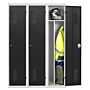 Vestiaire monobloc sur socle