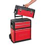 Servante mobile bi-matière