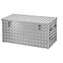 Coffre de chantier aluminium larmé