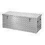 Coffre de chantier aluminium larmé