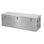 Coffre de chantier aluminium larmé