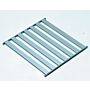 Rayonnage modulable en Duralinox anodisé à clayettes amovibles