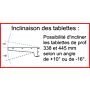 Tablette à lamelles
