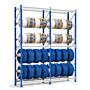 Ensemble rayonnage porte-bobines