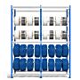 Ensemble rayonnage porte-bobines