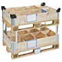 Réhausse pliante en bois