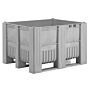 Caisse palette monobloc couleur