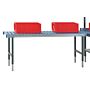Table de conditionnement ergonomique à rouleaux