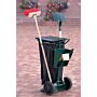 Chariot de voirie porte-sac poubelle 150 litres