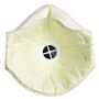 Demi-masque respiratoire jetable