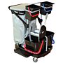 Chariot de ménage et lavage + accessoires