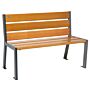 Banc acier bois